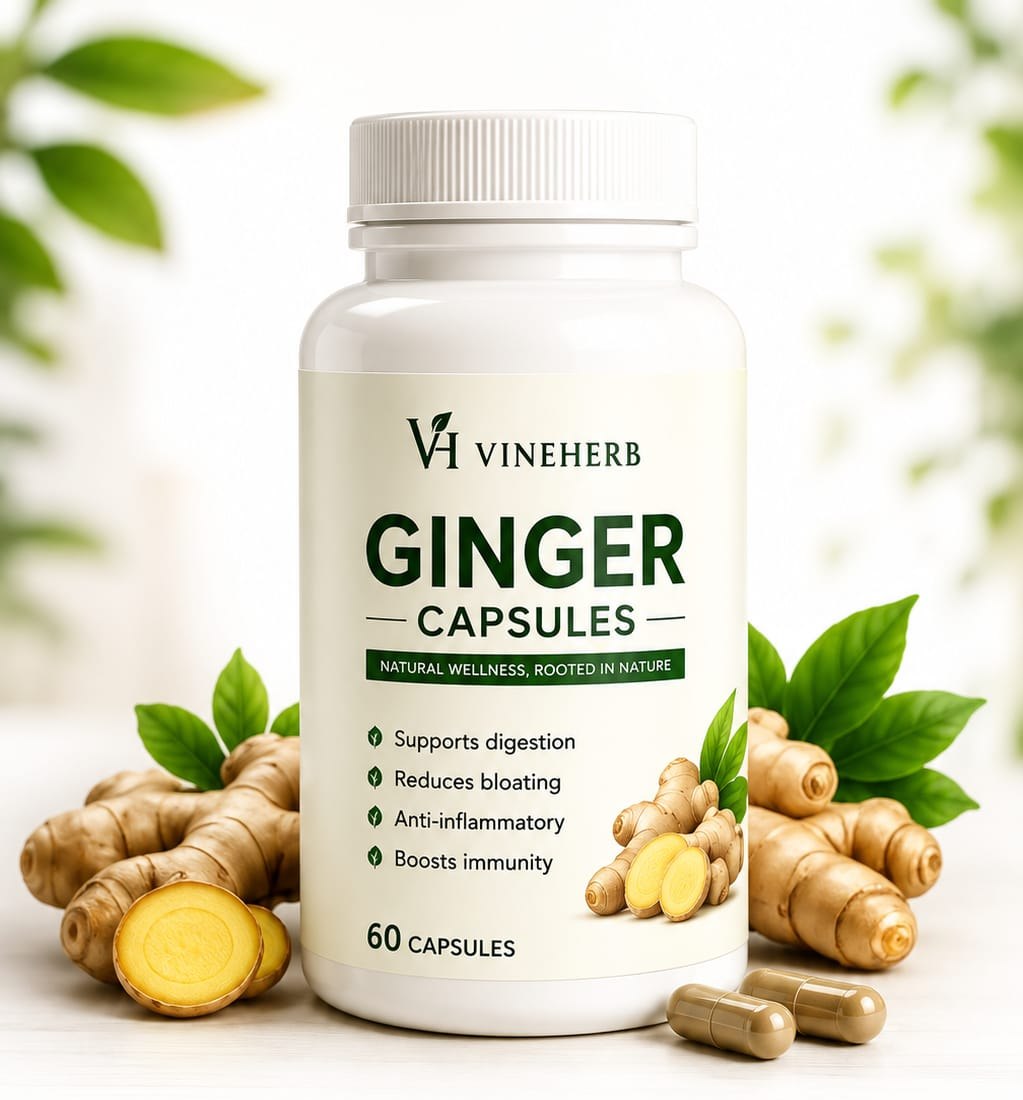 Vineherb Ginger Capsules